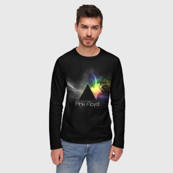 Мужской лонгслив 3D Pink Floyd Logo - фото 2