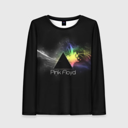 Женский лонгслив 3D Pink Floyd Logo