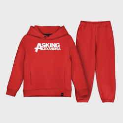 Детский костюм хлопок Oversize Asking Alexandria