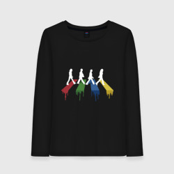 Женский лонгслив хлопок Beatles Color