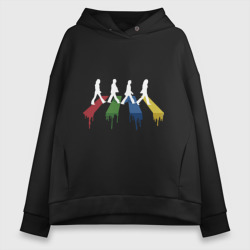 Женское худи Oversize хлопок Beatles Color
