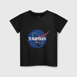 Детская футболка хлопок Tardis NASA