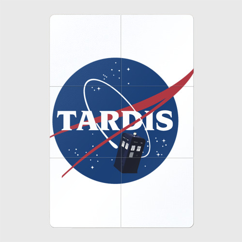 Магнитный плакат 2Х3 Tardis NASA