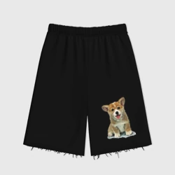 Женские шорты oversize футер хлопок Коржик