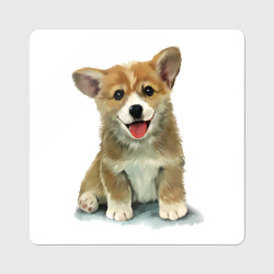 Магнит виниловый Квадрат Коржик