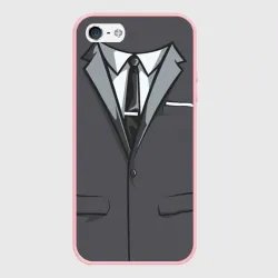 Чехол для iPhone 5/5S матовый Костюм