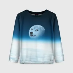 Детский лонгслив 3D Doge