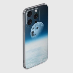 Чехол для iPhone 15 Pro Max силиконовый с защитой камеры Doge - фото 2