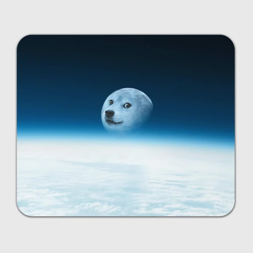 Прямоугольный коврик для мышки Doge