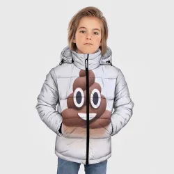 Зимняя куртка для мальчиков 3D Улыбка - фото 2