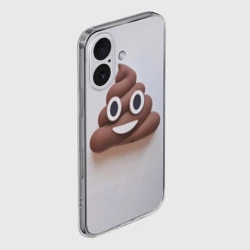 Чехол для iPhone 16 силиконовый с защитой камеры Улыбка - фото 2