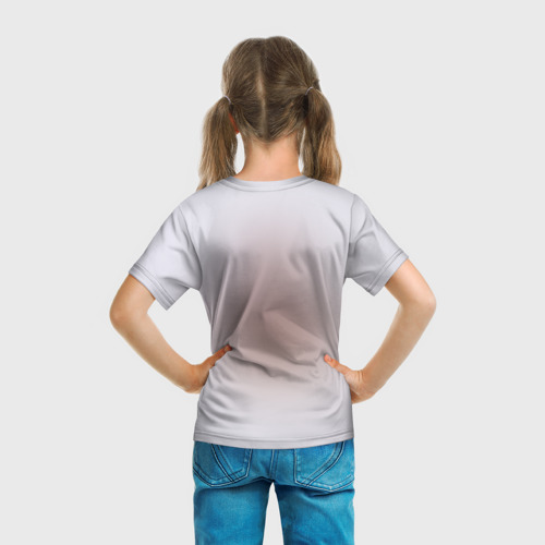 Детская футболка 3D Улыбка, цвет 3D печать - фото 6