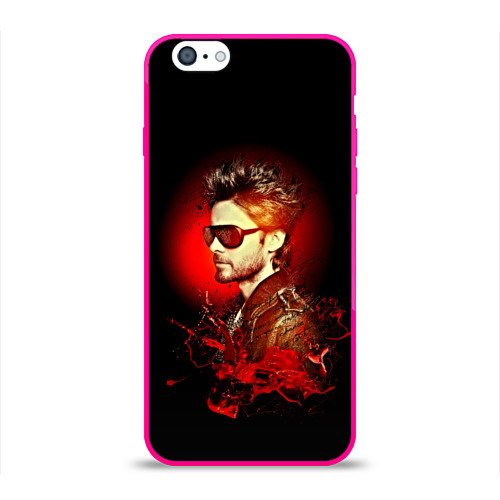 Чехол для Apple iPhone 6 силиконовый глянцевый Jared Leto Фото 01 Чехол для Apple iPhone 6 силиконовый глянцевый Jared Leto Фото 01