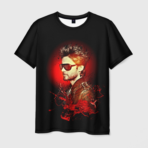 Мужская футболка 3D Jared Leto Фото 01 Мужская футболка 3D Jared Leto Фото 01