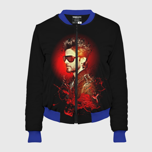 Женский бомбер 3D Jared Leto Фото 01 Женский бомбер 3D Jared Leto Фото 01