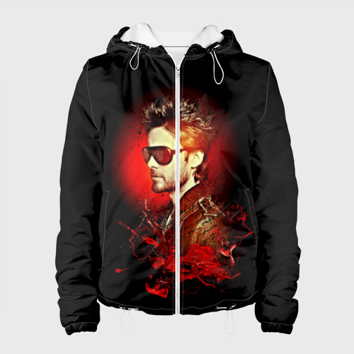 Женская куртка 3D Jared Leto Фото 01 Женская куртка 3D Jared Leto Фото 01