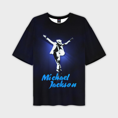 Мужская футболка oversize 3D Майкл Джексон, цвет 3D печать