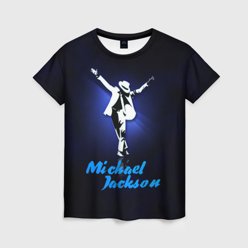 Женская футболка 3D Майкл Джексон, цвет 3D печать