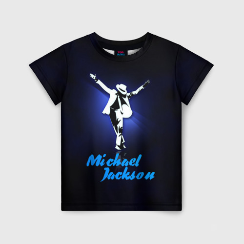 Детская футболка 3D Майкл Джексон, цвет 3D печать