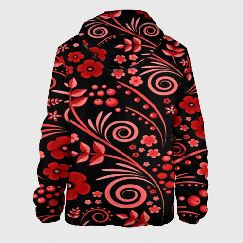 Мужская куртка 3D Red pattern, цвет 3D печать - фото 2