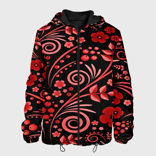 Мужская куртка 3D Red pattern