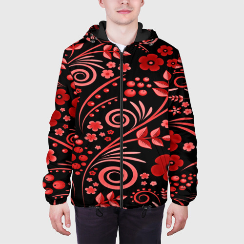 Мужская куртка 3D Red pattern - фото 4