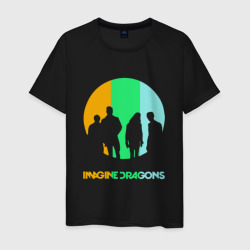 Мужская футболка хлопок Imagine Dragons