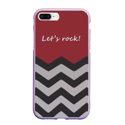 Чехол для iPhone 7Plus/8 Plus матовый Let's rock!