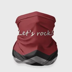 Бандана-труба 3D Let's rock!
