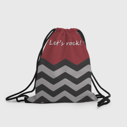 Рюкзак-мешок 3D Let's rock!