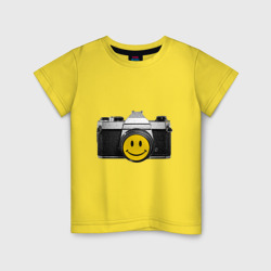 Детская футболка хлопок Фото-smile
