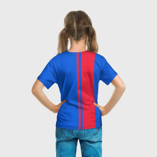 Детская футболка 3D ЦСКА, цвет 3D печать - фото 6