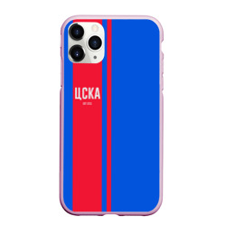 Чехол для iPhone 11 Pro Max матовый ЦСКА