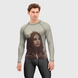 Мужской рашгард 3D Lana Del Rey - фото 2