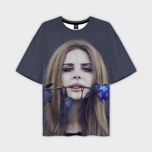 Мужская футболка oversize 3D Lana Del Rey, цвет 3D печать