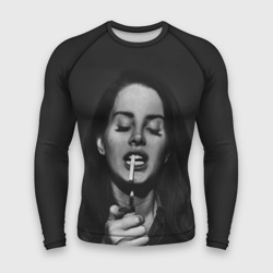 Мужской рашгард 3D Lana Del Rey