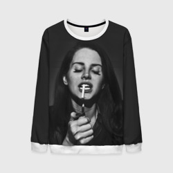 Мужской свитшот 3D Lana Del Rey