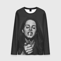 Мужской лонгслив 3D Lana Del Rey