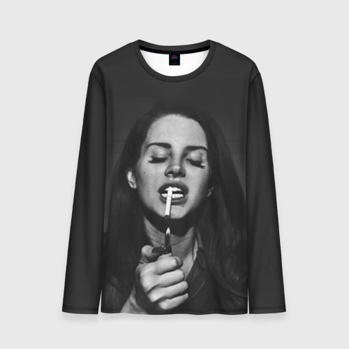 Мужской лонгслив 3D Lana Del Rey, цвет 3D печать