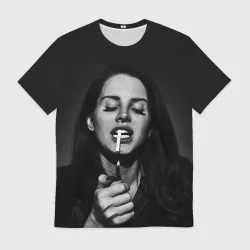 Мужская футболка 3D Lana Del Rey