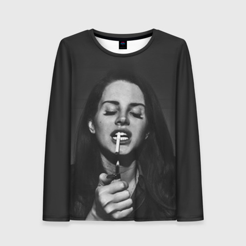 Женский лонгслив 3D Lana Del Rey, цвет 3D печать