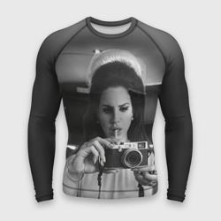 Мужской рашгард 3D Lana Del Rey