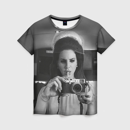 Женская футболка 3D Lana Del Rey, цвет 3D печать