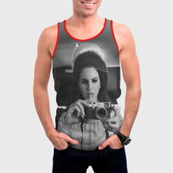 Мужская майка 3D Lana Del Rey - фото 2