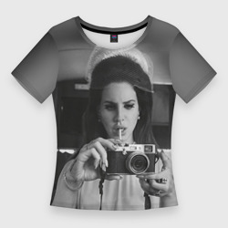 Женская футболка 3D Slim Lana Del Rey
