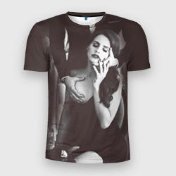 Мужская футболка 3D Slim Lana Del Rey