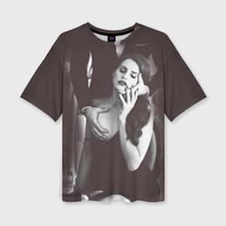 Женская футболка oversize 3D Lana Del Rey