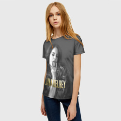Женская футболка 3D Lana Del Rey - фото 2