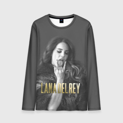 Мужской лонгслив 3D Lana Del Rey