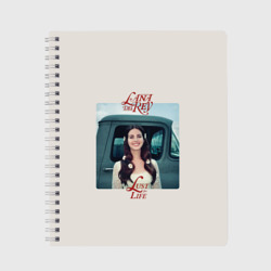 Lana Del Rey – Тетрадь с принтом купить